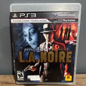 L.A. Noire PS3 Game